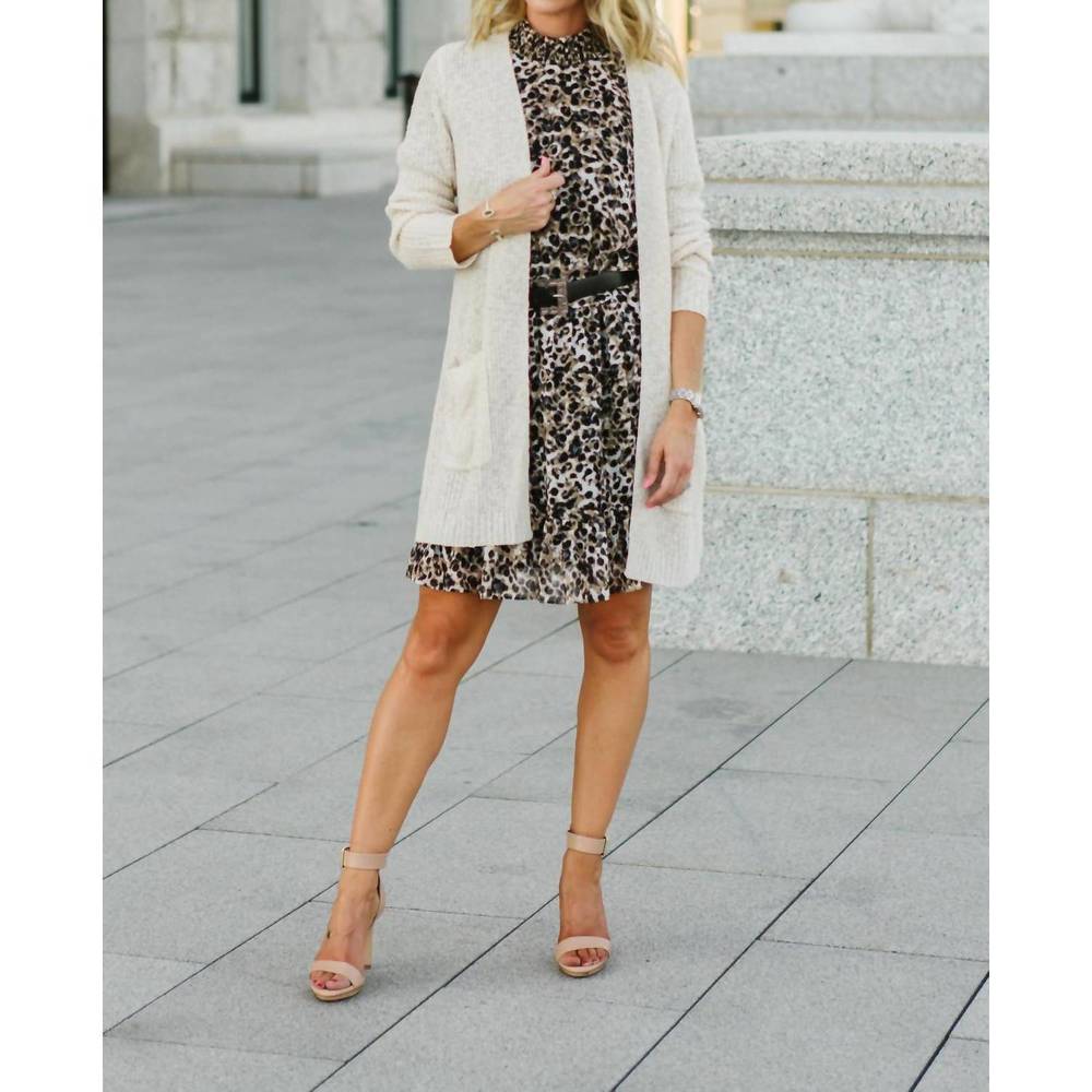 NEW KENSIE ada chenille cardigan in ivory